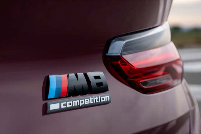 Image for article titled Just Look How Purple This 600 HP BMW M8 Gran Coupe Is
