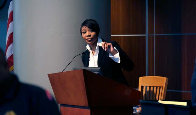 Dallas Police Chief Renee Hall