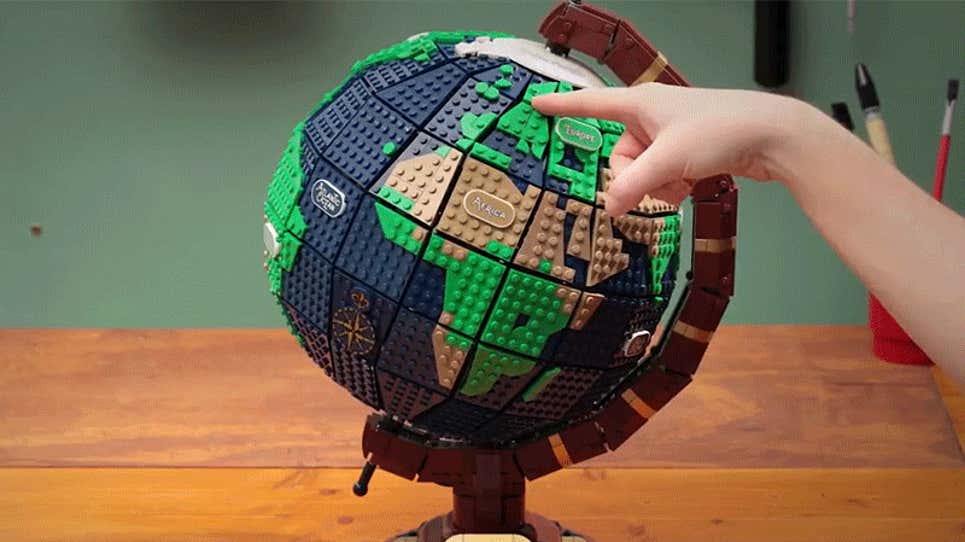 LEGO Ideas THE GLOBE Info