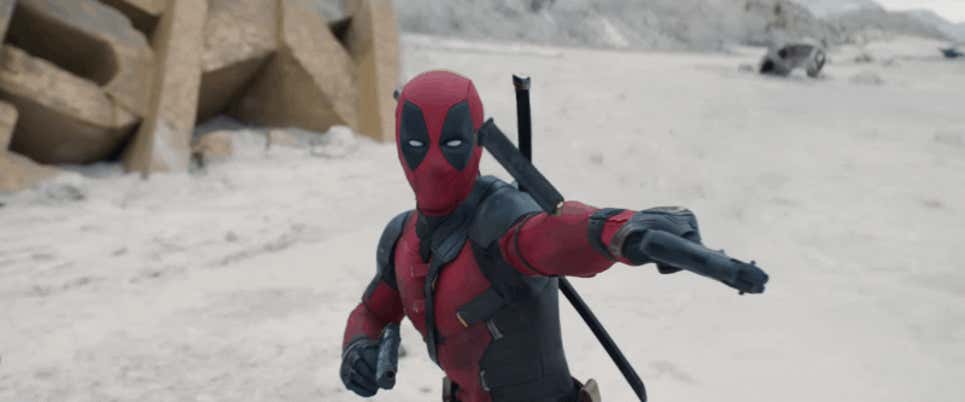 Ryan Reynolds Hugh Jackman and Matthew Macfadyen featured in 'Deadpool &  Wolverine' Super Bowl teaser