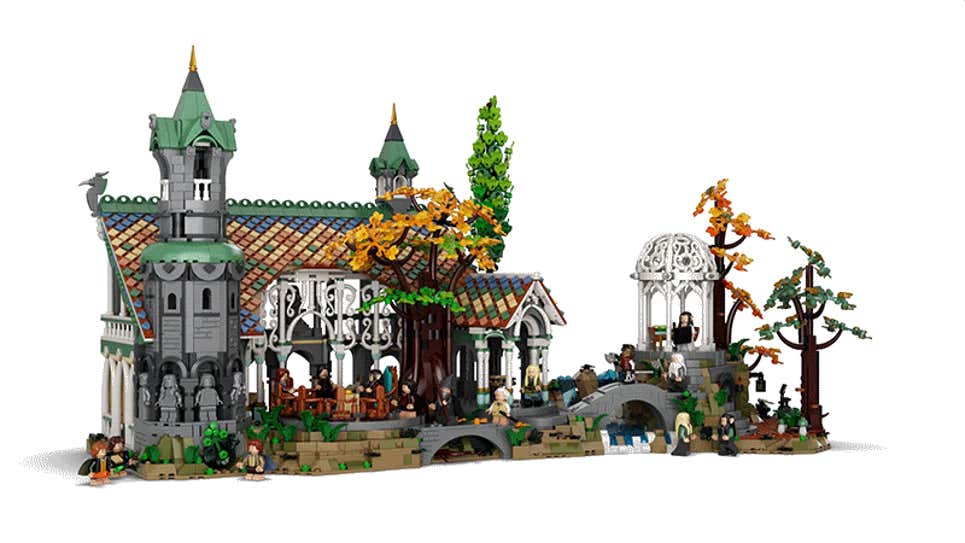 Lego Rivendell revealed: $500, 6167 pieces, on sale this March - The Verge