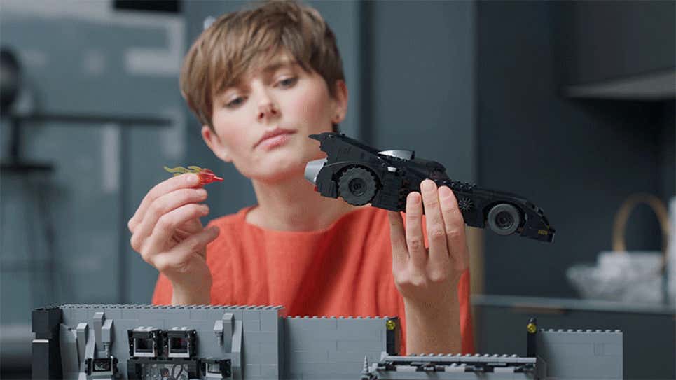 LEGO unveils a 3,981-piece Batman Returns Batcave