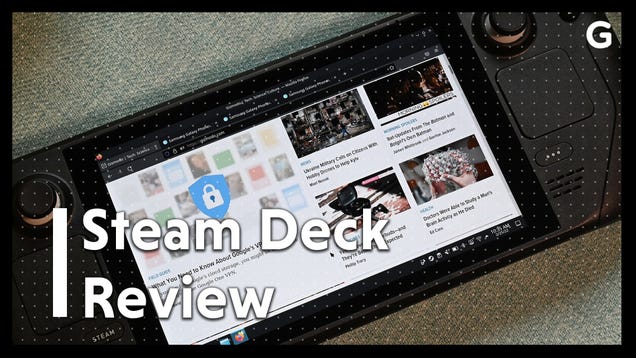 Fifa 22 - Steam Deck (512GB NVMe SSD model) handheld gameplay 