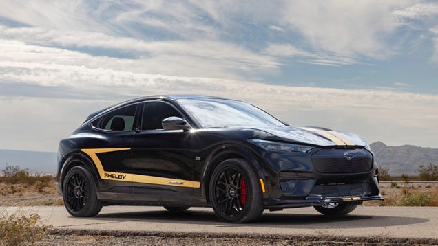 Hertz Will Rent You A 1-of-100 Shelby Mustang Mach-E With A Simulated Borla Exhaust