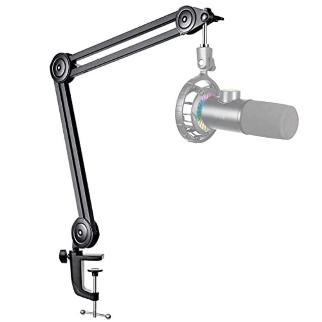 FIFINE Microphone Arm Stand-Heavy Duty Boom Arm, Now 26% Off