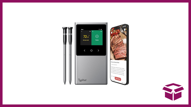 Check Temperatures From Afar With 25% Off This Typhur Sync Wireless Thermometer For Prime Day
