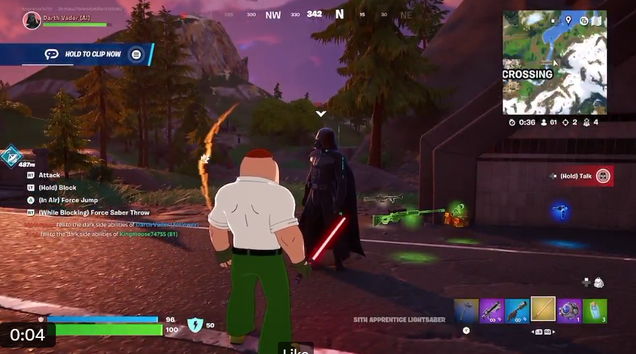 The Internet Reacts To AI Darth Vader Saying Wild Things In Fortnite