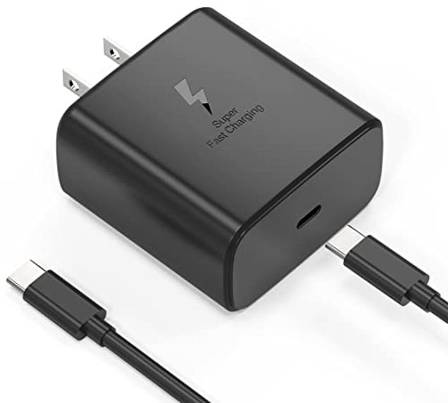 2024 New 45W Samsung Charger Type C Super Fast Charging USB C Android Charger for Samsung Galaxy S24 Ultra/S24/S24+/S23 Ultra/S23/S23+/S22 Ultra/S22+/S22, Now 50% Off