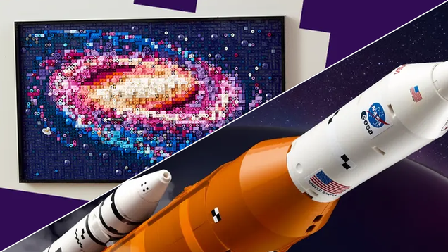 Lego's Gorgeous New Space Sets Shoot You Into the Stars