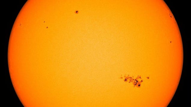 Still Have Your Eclipse Glasses? Use Them to Look at This Massive Sunspot