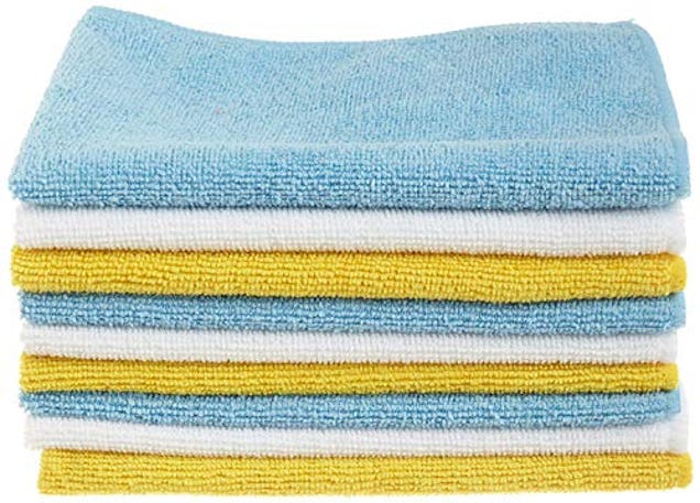 Amazon Basics Microfiber Cleaning Cloths, Now 23% Off