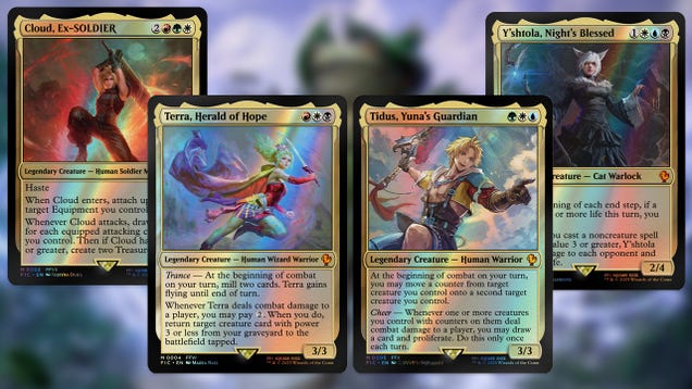 How To Pick The Right Commander Deck For Magic The Gathering’s Final Fantasy Set
