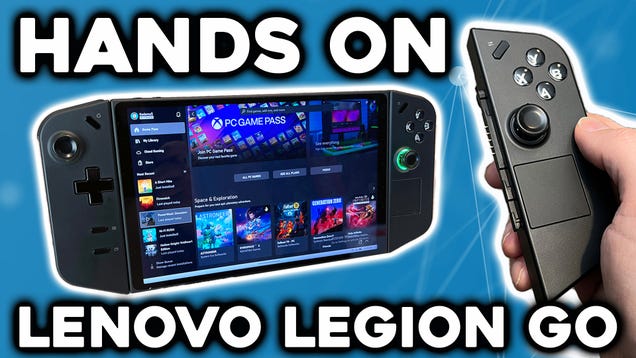 Lenovo Legion Go hands-on: A true Nintendo Switch for PC gaming