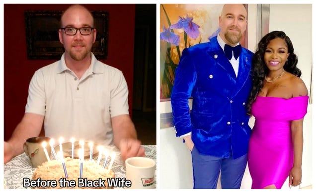 'The Black Wife Effect:' Viral Trend That Shows White Men Getting a Much-Needed Glow Up Has Us Shook