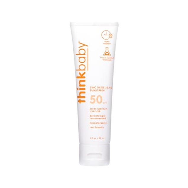 Thinkbaby SPF 50+ Baby Mineral Sunscreen, Now 44% Off