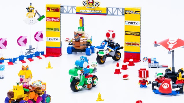 Lego Reveals Adorable Little Mario Kart Sets Coming In 2025