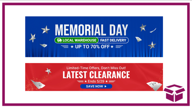 Stock Up During the Temu Memorial Day Sale With up to 70% off Hundreds of Items