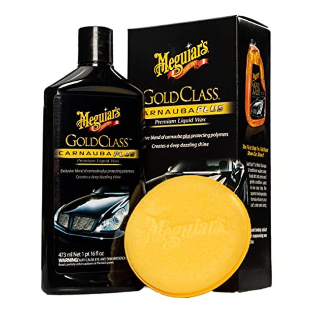 Meguiar's Gold Class Carnauba Plus Premium Liquid Wax, Now 40% Off