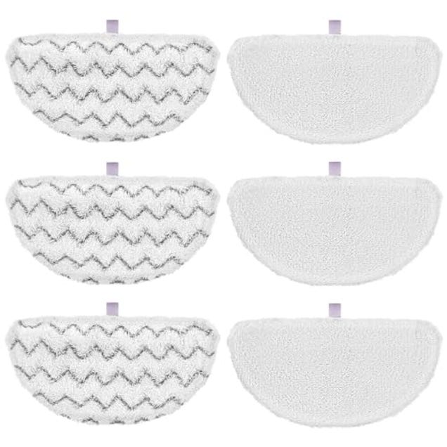 6 Pack 1940 Bissell Steam Mop Pads for Bissell PowerFresh Steam Mop 1806 1544 1440 2075A 2685A 1940W 19404 Series, Now 18% Off