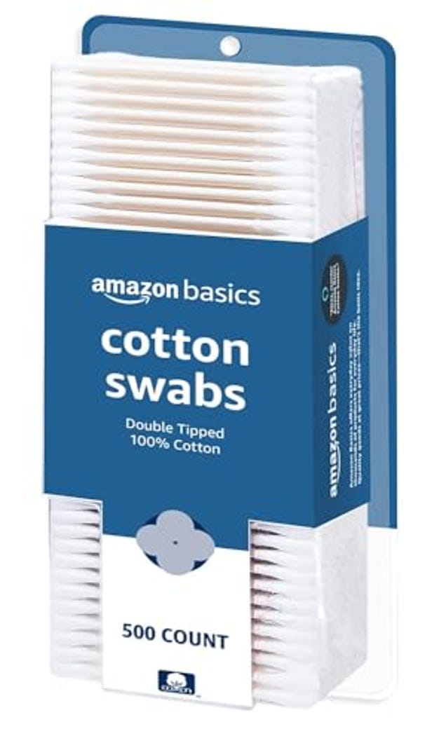 Amazon Basics Cotton Swabs, Now 10% Off