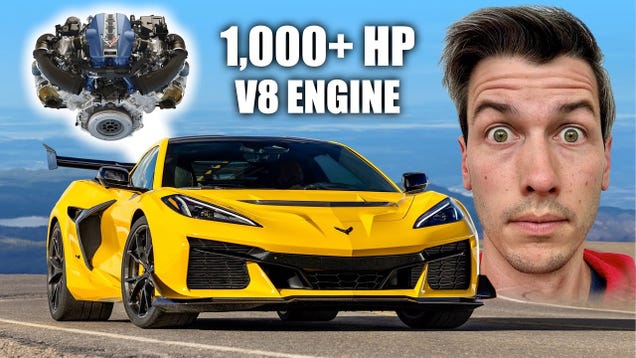 Nerd Out Over All The Cool Details That Make The Corvette ZR1's 1,064-HP Engine So Awesome