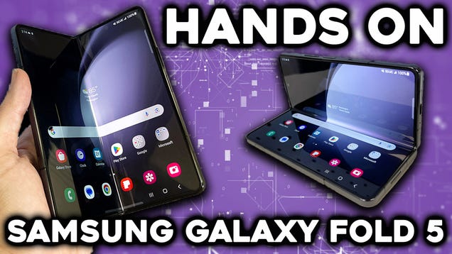 Samsung Galaxy Z Fold 4 Hands-On: We Tried The Flagship Foldable