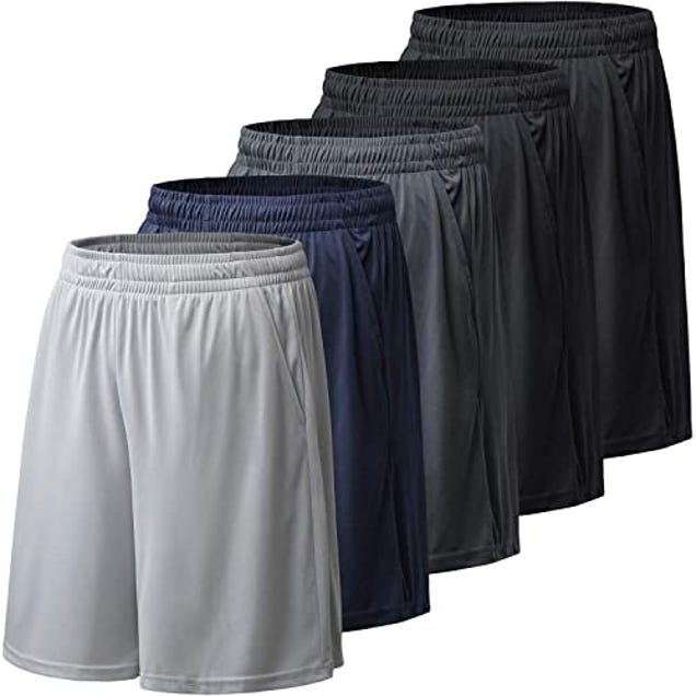 BALENNZ Athletic Shorts for Men with Pockets and Elastic Waistband Quick Dry Activewear, Now 23% Off