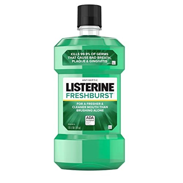 Listerine Freshburst Antiseptic Mouthwash for Bad Breath, Now 26% Off