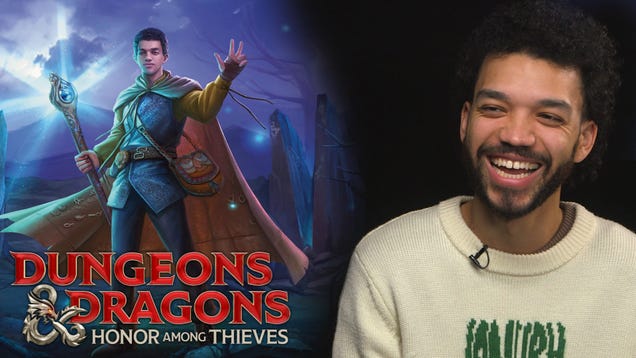 Dungeons & Dragons' Justice Smith On Movie Cast's Playful Chaos