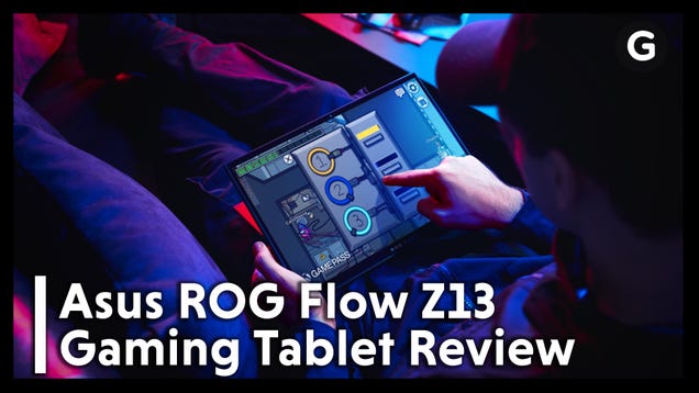 Asus ROG Flow Z13 Gaming Tablet with RTX 3080 eGPU Review