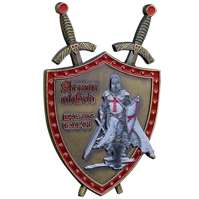 Sacred Guardian: Armor of God Challenge Coin, Now 30% Off