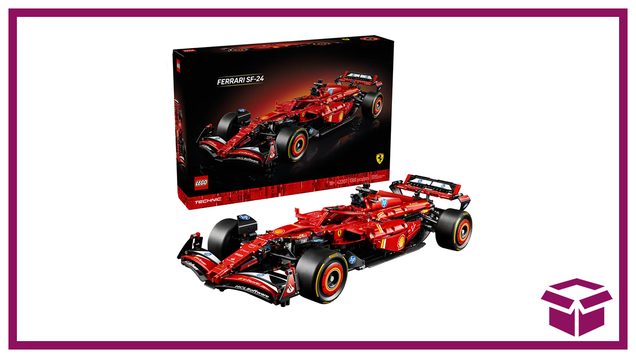 LEGO's Newest Ferrari F1 Model Is The Perfect Gift For The Aspiring Racer