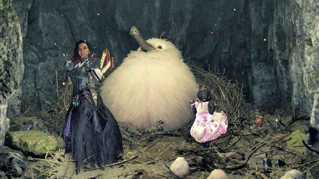 Monster Hunter Wilds’ Has A Giant Fluff Ball Of A Bird You Should Score Items From