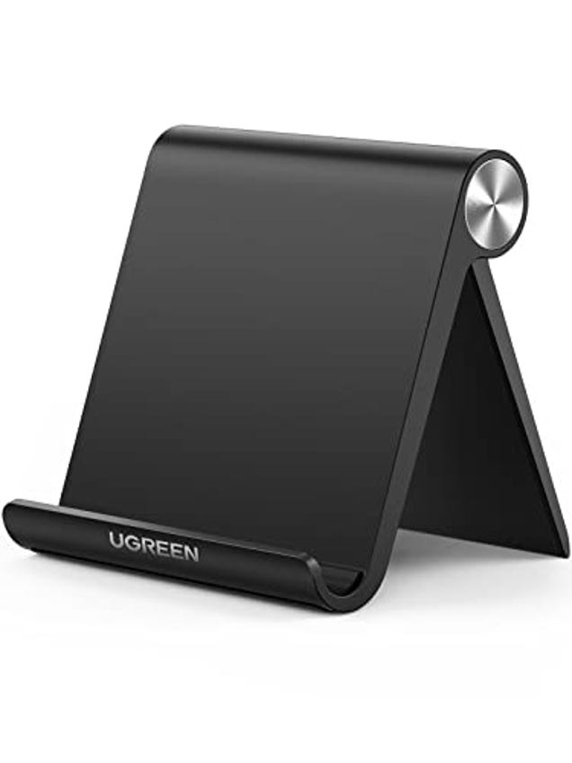 UGREEN Cell Phone Stand for Desk Phone Holder Foldable Portable Adjustable Compatible with iPhone 15 14 13 Pro Max, Now 18% Off