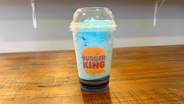 Review: Burger King's New Frozen Cotton Candy Drink Is (Thankfully) Not What We Expected