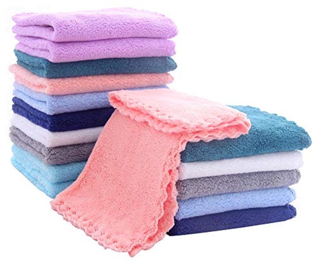 16 Pack Baby Washcloths, Now 47% Off