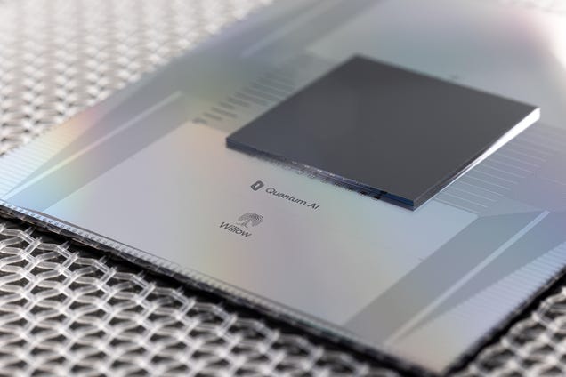 Google says its new quantum chip is septillions of years faster than the world’s most powerful supercomputer