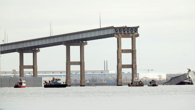 Cargo Ship That Collided With Baltimore Bridge Was Involved in a
Previous Collision