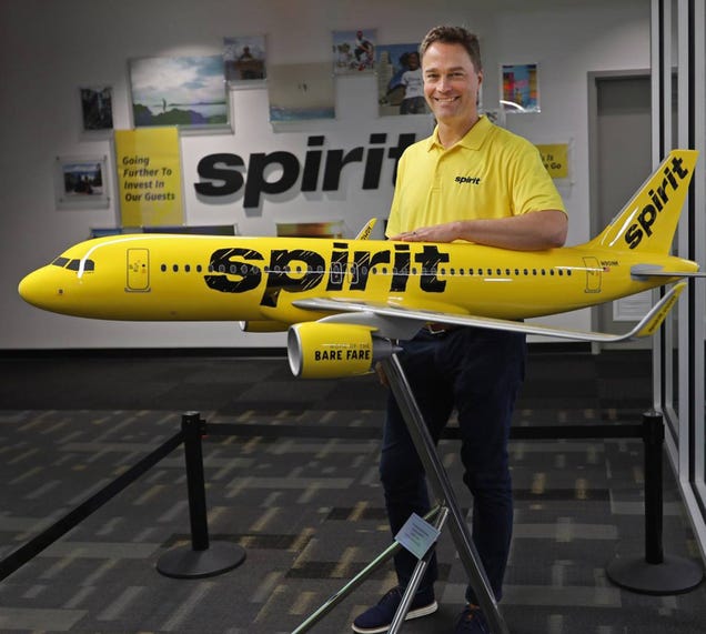 Spirit Airlines CEO Receives $3.8 Million Bonus As Company Files For ...