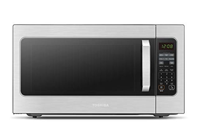 Toshiba ML-EM62P(SS) Large Countertop Microwave with Smart Sensor, Now 13% Off