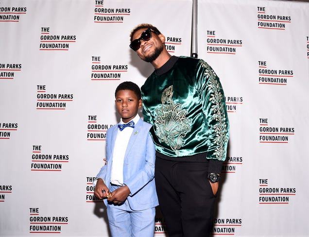 The Internet Loves this: Usher’s Teen Son Swiped Dad's Phone To Slide Into the DMs of This Celeb Crush