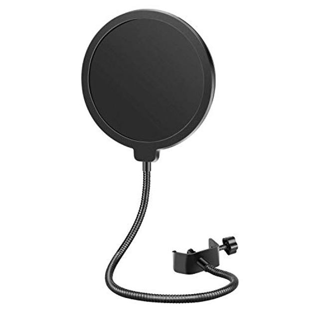 Neewer Professional Microphone Pop Filter Shield Compatible with Blue Yeti and Any Other Microphone, Now 33% Off