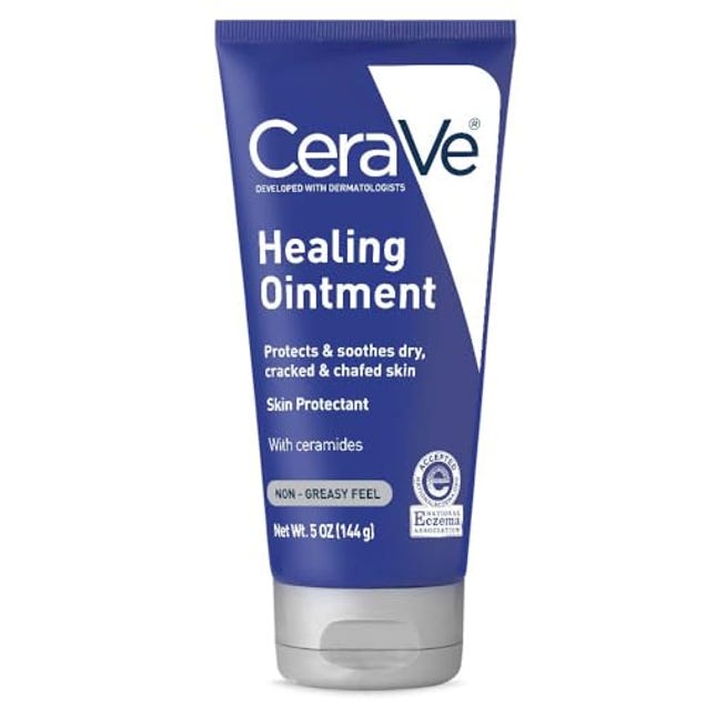 CeraVe Healing Ointment | Moisturizing Petrolatum Skin Protectant for Dry Skin with Hyaluronic Acid and Ceramides | Lanolin Free & Fragrance Free | 5 Ounce, Now 20% Off