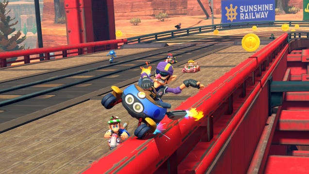 Mario Kart World Is More Fun When You’re Grinding Rails And Riding Walls