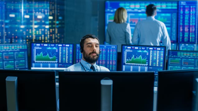 The Dow gains 200 points as Salesforce and other tech stocks rise