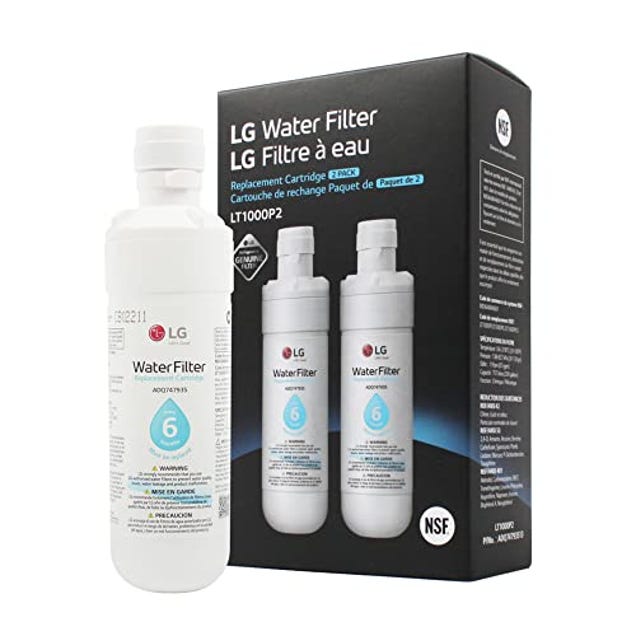 LG LT1000P2 6-Month / 200 Gallon Refrigerator Replacement Water Filter, Now 18% Off