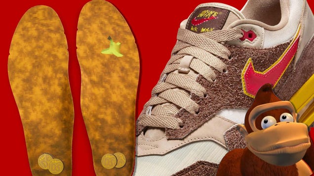 New Nike Sneakers Seem Inspired By Donkey Kong