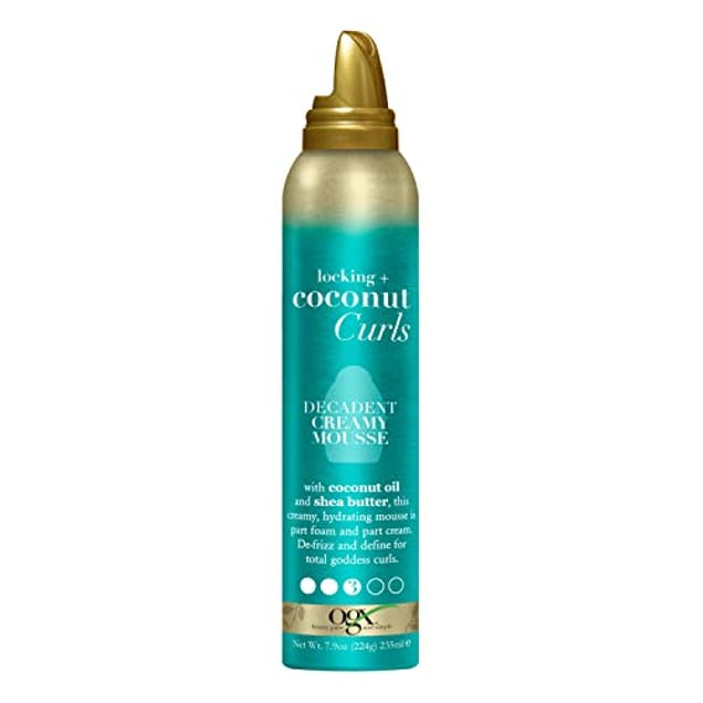 OGX Locking + Coconut Curls Decadent Creamy Mousse, Now 25% Off
