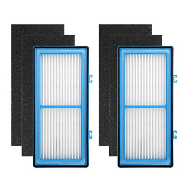 Colorfullife 2 HEPA Filters + 4 Carbon Booster Filters for Holmes AER1 Type Total Air Filter Replacement Filters for HAPF30AT and HAP242-NUC, Now 10% Off