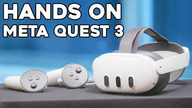 Meta Quest 3 Hands On: Some Serious Competition for Apple's Vision